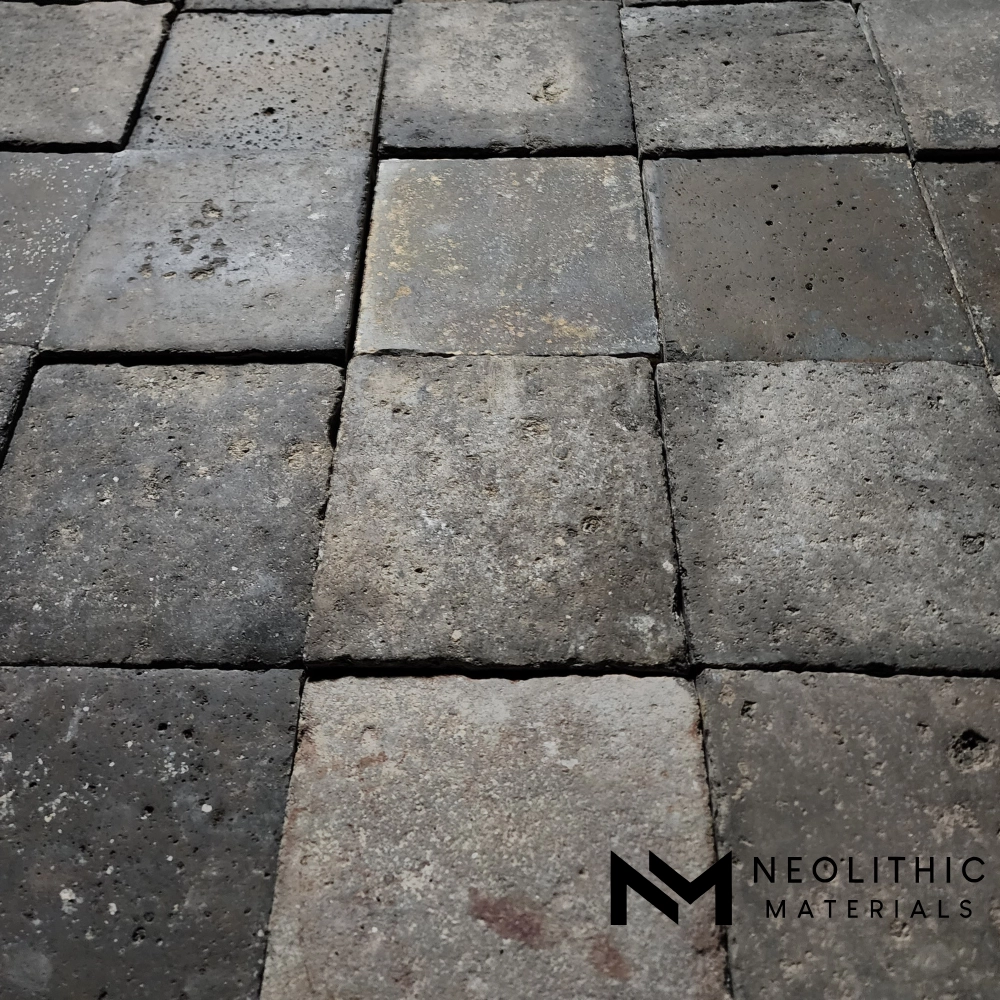 Antique Belgian Grey Terracotta